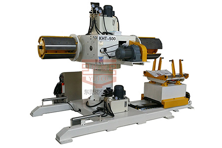 自動送料設備，自動開卷機的放料與收料方法